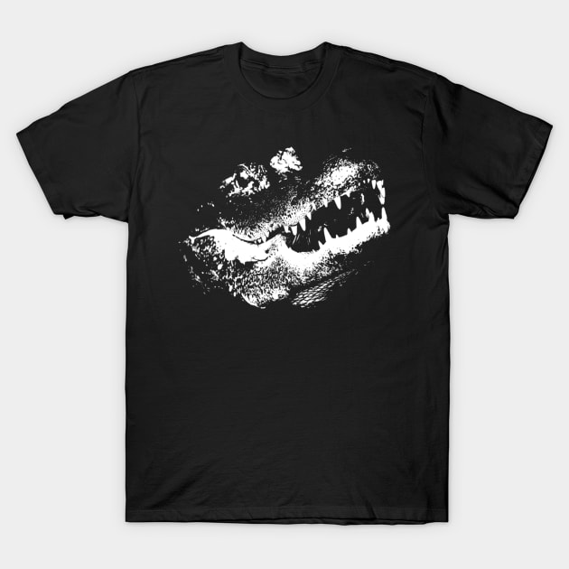 Alligator Vintage Wild Crocodile Reptile T-Shirt by joannejgg